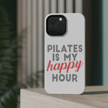 DistinctInk ToughCase for Apple iPhone, Compatible with MagSafe Charging - Pilates is My Happy Hour