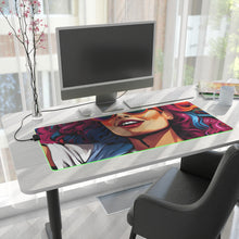 DistinctInk LED Gaming Mouse Pad with Leading a New Path Design for LGBTQ+ Pride