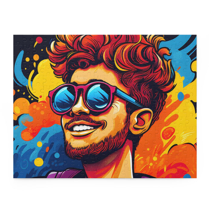 DistinctInk Jigsaw Puzzle with The Power of Simplicity Design for LGBTQ+ Pride
