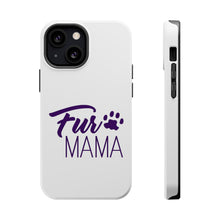 DistinctInk ToughCase for Apple iPhone, Compatible with MagSafe Charging - Fur Mama - Dog Paw