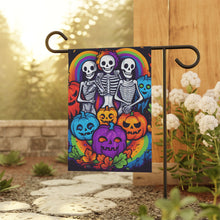 DistinctInk Garden & House Banner Flag with Exploring Inner Knowledge Design for Halloween  LGBTQ+ Pride