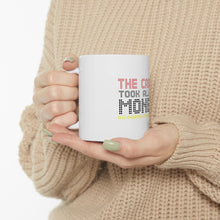 DistinctInk Glossy White Coffee / Tea Mug - The Casino Took All My Money