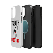 DistinctInk ToughCase for Apple iPhone, Compatible with MagSafe Charging - Tooth Doctor Dentist
