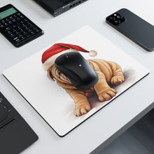 DistinctInk Mouse Pad - 1/4" Foam Rubber - Chinese Shar-Pei Puppy Drawing