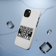 DistinctInk ToughCase for Apple iPhone, Compatible with MagSafe Charging - Parkour Expand Your Limits
