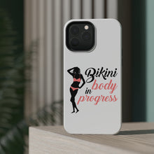 DistinctInk ToughCase for Apple iPhone, Compatible with MagSafe Charging - Bikini Body in Progress
