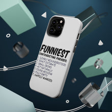 DistinctInk ToughCase for Apple iPhone, Compatible with MagSafe Charging - Funniest Contradicting Phrases - Married