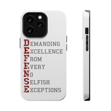 DistinctInk ToughCase for Apple iPhone, Compatible with MagSafe Charging - DEFENSE Demanding Excellence