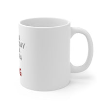 DistinctInk Glossy White Coffee / Tea Mug - People Are Stupid Need Extra Kick Boxing