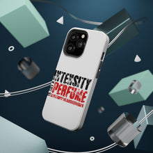 DistinctInk ToughCase for Apple iPhone, Compatible with MagSafe Charging - Intensity Isn't A Perfume
