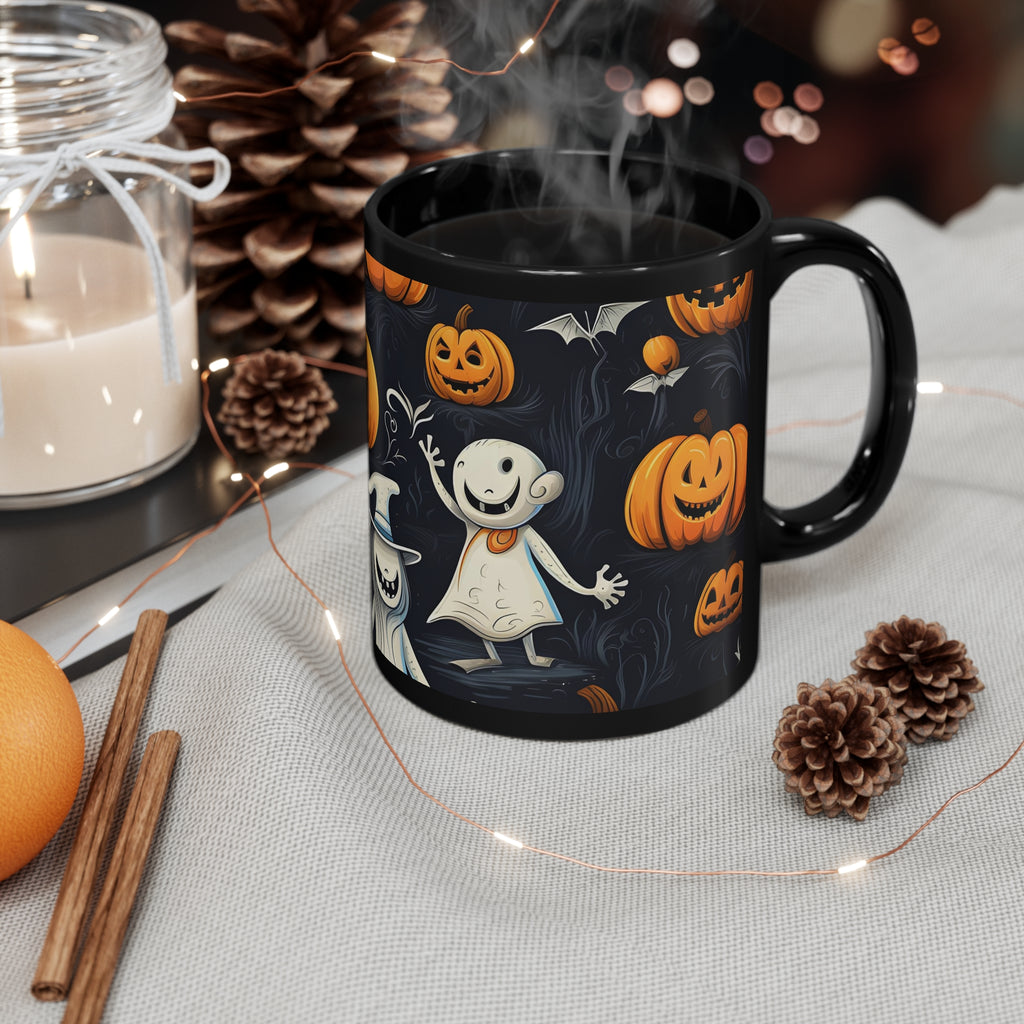 Black Coffee Mug - The Halloween Spell for Halloween, view 4