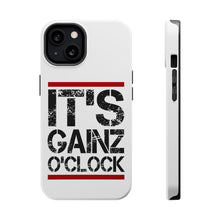 DistinctInk ToughCase for Apple iPhone, Compatible with MagSafe Charging - It's Gainz O'Clock Working Out