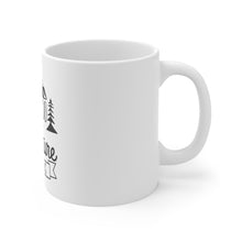 DistinctInk Glossy White Coffee / Tea Mug - And so the Adventure Begins