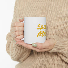 DistinctInk Glossy White Coffee / Tea Mug - Sporty Mom