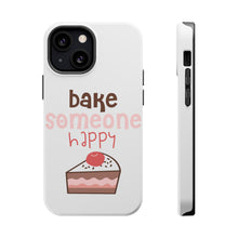 DistinctInk ToughCase for Apple iPhone, Compatible with MagSafe Charging - Bake Someone Happy