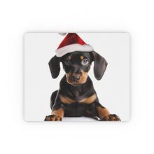 DistinctInk Mouse Pad - 1/4" Foam Rubber - Doberman Pinscher Puppy