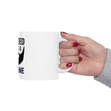 DistinctInk Glossy White Coffee / Tea Mug - Bearded Inked & Awesome