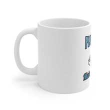 DistinctInk Glossy White Coffee / Tea Mug - Plumbers Make You Wet