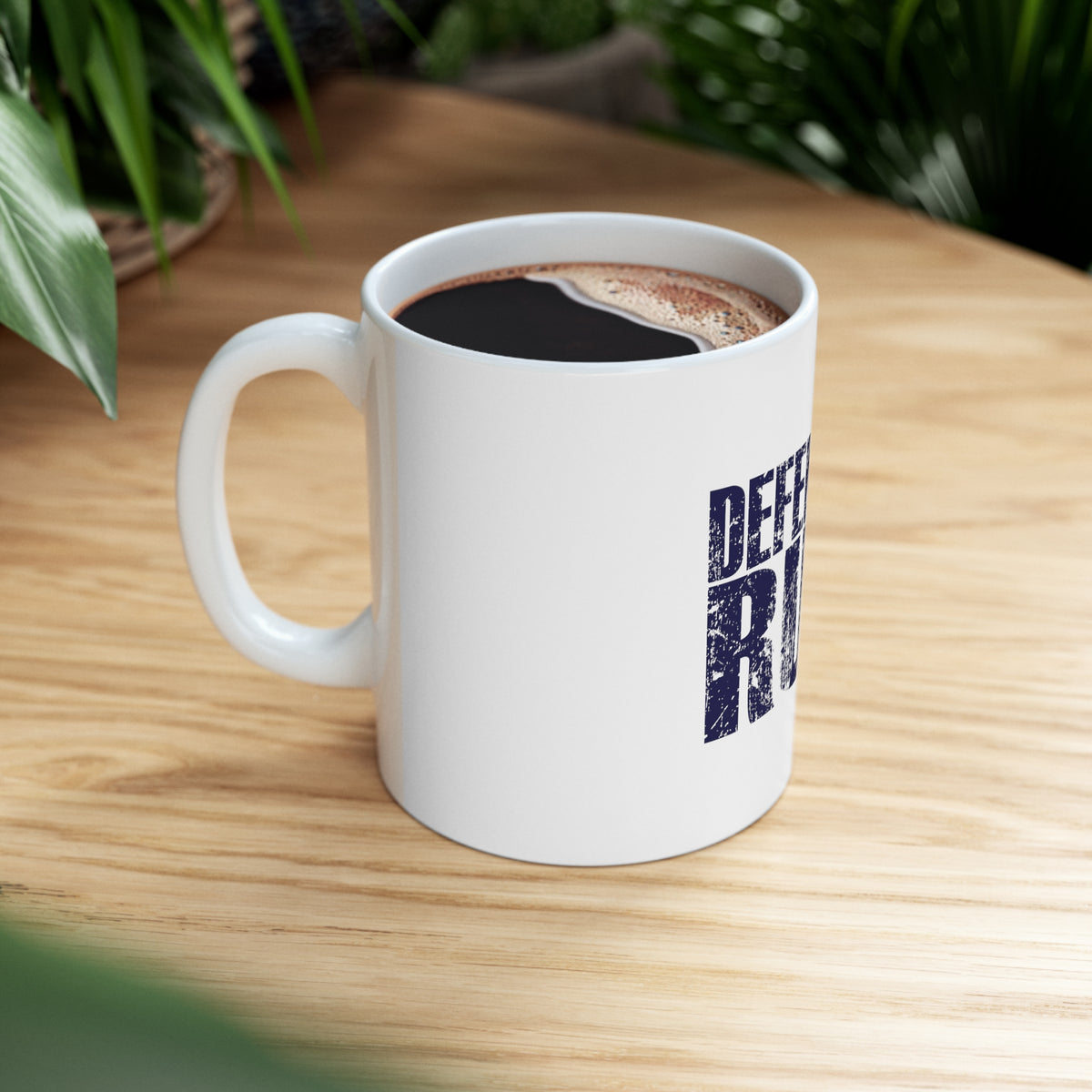 Glossy White Coffee / Tea Mug - Defenders Rule, view 8
