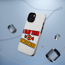 DistinctInk ToughCase for Apple iPhone, Compatible with MagSafe Charging - I Slay Them With Sweetness