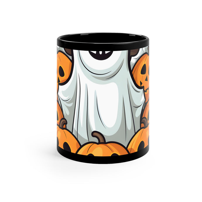 DistinctInk Black Coffee Mug - 