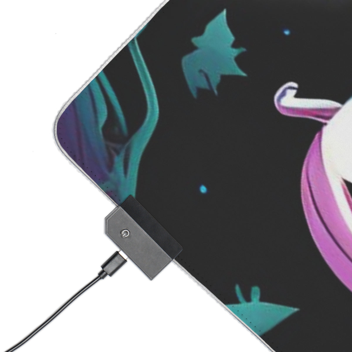 LED Gaming Mouse Pad with Exploring the Unknown Design for Halloween LGBTQ+ Pride, view 18