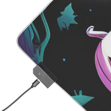 DistinctInk LED Gaming Mouse Pad with Exploring the Unknown Design for Halloween  LGBTQ+ Pride