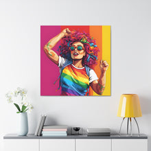 DistinctInk Canvas Wall Art with Leading a New Path for LGBTQ+ Pride