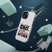 DistinctInk ToughCase for Apple iPhone, Compatible with MagSafe Charging - I'm the Chef Get Over it