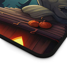 DistinctInk Desk Mat with Trick or Treat Fun Design for Halloween