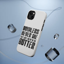 DistinctInk ToughCase for Apple iPhone, Compatible with MagSafe Charging - Bowlers Never Die They End Up In The Gutter