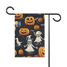 DistinctInk Garden & House Banner Flag with The Halloween Spell Design for Halloween