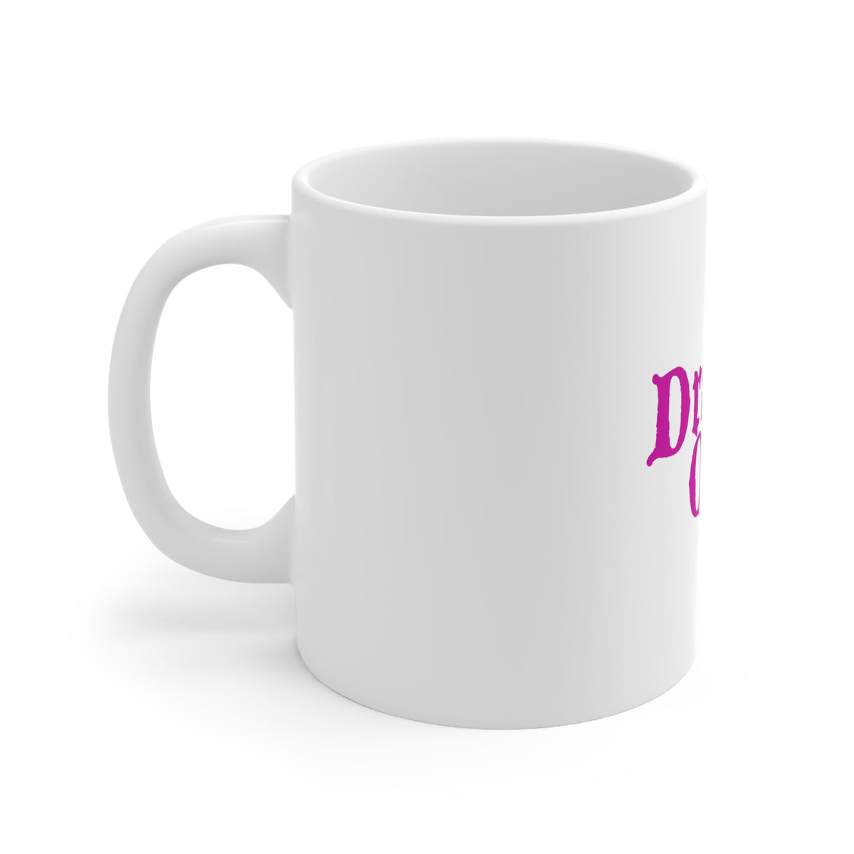 Glossy White Coffee / Tea Mug - Drama Queen, view 2