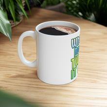 DistinctInk Glossy White Coffee / Tea Mug - When in Doubt Twerk it Out