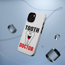 DistinctInk ToughCase for Apple iPhone, Compatible with MagSafe Charging - Tooth Doctor Dentist