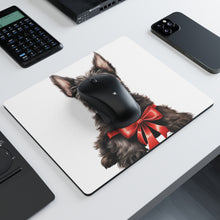 DistinctInk Mouse Pad - 1/4" Foam Rubber - Scottish Terrier Puppy Drawing