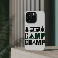 DistinctInk ToughCase for Apple iPhone, Compatible with MagSafe Charging - Camp Champ - Camping Fire