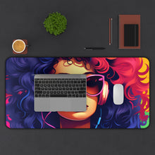 DistinctInk Desk Mat with Living a Full Life Design for LGBTQ+ Pride