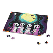 DistinctInk Jigsaw Puzzle with Exploring the Unknown Design for Halloween  LGBTQ+ Pride