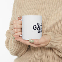 DistinctInk Glossy White Coffee / Tea Mug - Let the Gains Begin