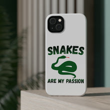 DistinctInk ToughCase for Apple iPhone, Compatible with MagSafe Charging - Snakes Are My Passion