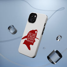 DistinctInk ToughCase for Apple iPhone, Compatible with MagSafe Charging - Feel Safe at Night Sleep with a Firefighter