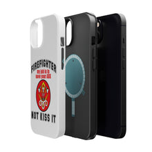 DistinctInk ToughCase for Apple iPhone, Compatible with MagSafe Charging - Firefighter - Job is to Save You