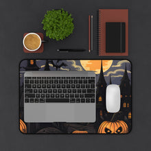 DistinctInk Desk Mat with Spooky All Hallows' Eve Design for Halloween