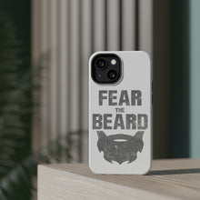 DistinctInk ToughCase for Apple iPhone, Compatible with MagSafe Charging - Fear the Beard