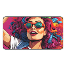 DistinctInk Desk Mat with Leading a New Path Design for LGBTQ+ Pride