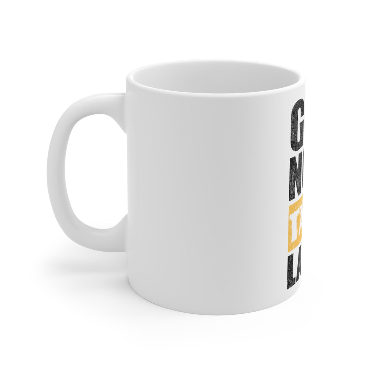 Glossy White Coffee / Tea Mug - Gym Now Tacos Later, view 2