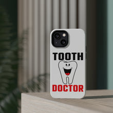 DistinctInk ToughCase for Apple iPhone, Compatible with MagSafe Charging - Tooth Doctor Dentist