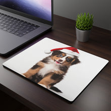 DistinctInk Mouse Pad - 1/4" Foam Rubber - Miniature American Shepherd Puppy