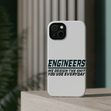 DistinctInk ToughCase for Apple iPhone, Compatible with MagSafe Charging - Engineers Design What You Use Everyday